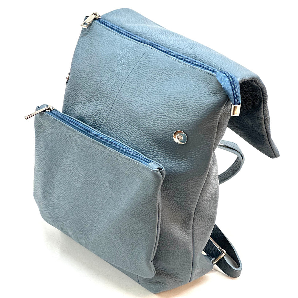 Alex Backpack in leather - Made In Italy