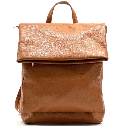 Alex Backpack in leather - Made In Italy