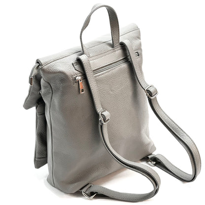 Alex Backpack in leather - Made In Italy