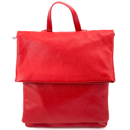Alex Backpack in leather - Made In Italy