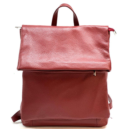 Alex Backpack in leather - Made In Italy
