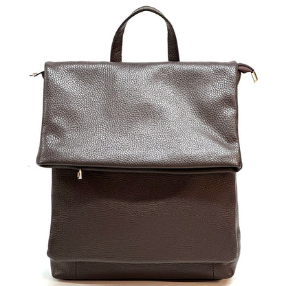 Alex Backpack in leather - Made In Italy