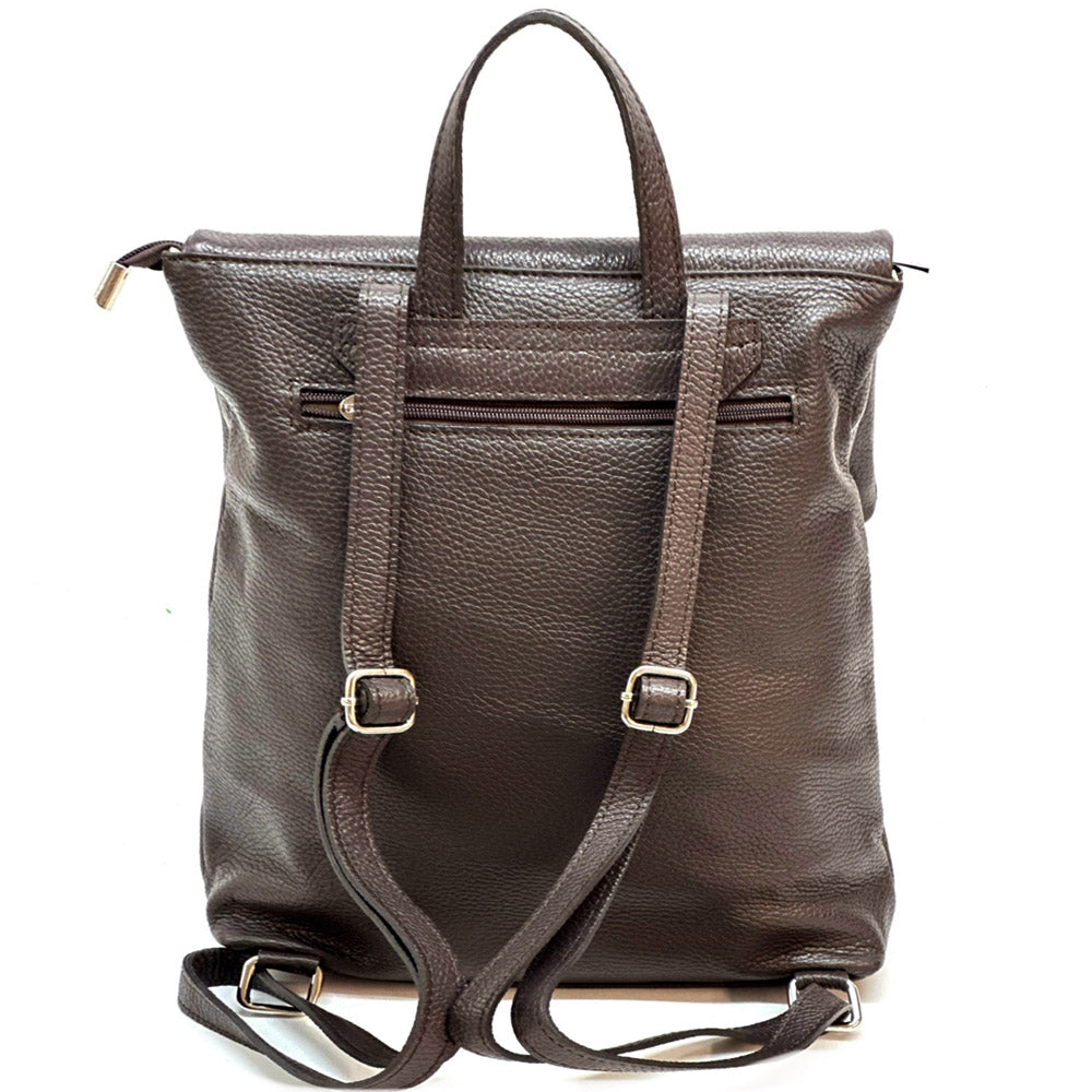 Alex Backpack in leather - Made In Italy
