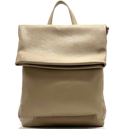 Alex Backpack in leather - Made In Italy