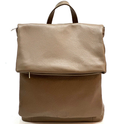 Alex Backpack in leather - Made In Italy