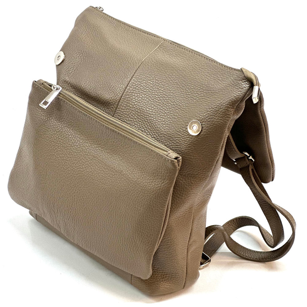 Alex Backpack in leather - Made In Italy