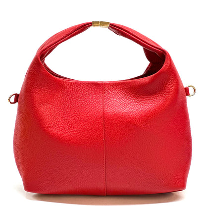 Nano Leather Handbag - Made In Italy