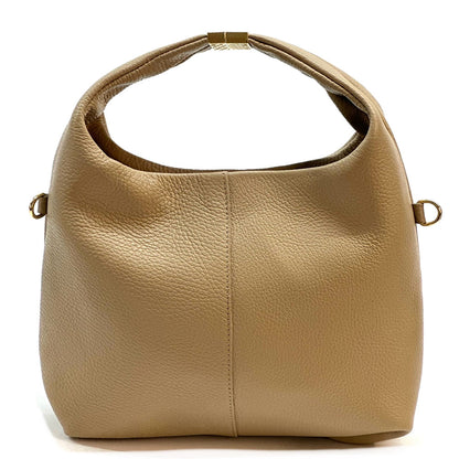 Nano Leather Handbag - Made In Italy