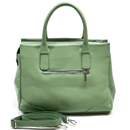 Tarsilla Italian Leather Handbag - Made In Italy