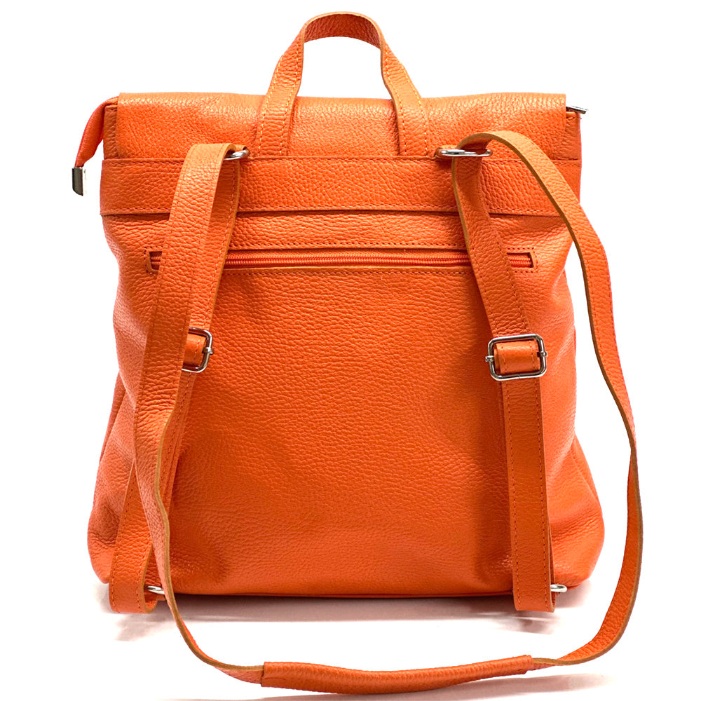 Bethany Italian Leather Backpack - Made In Italy