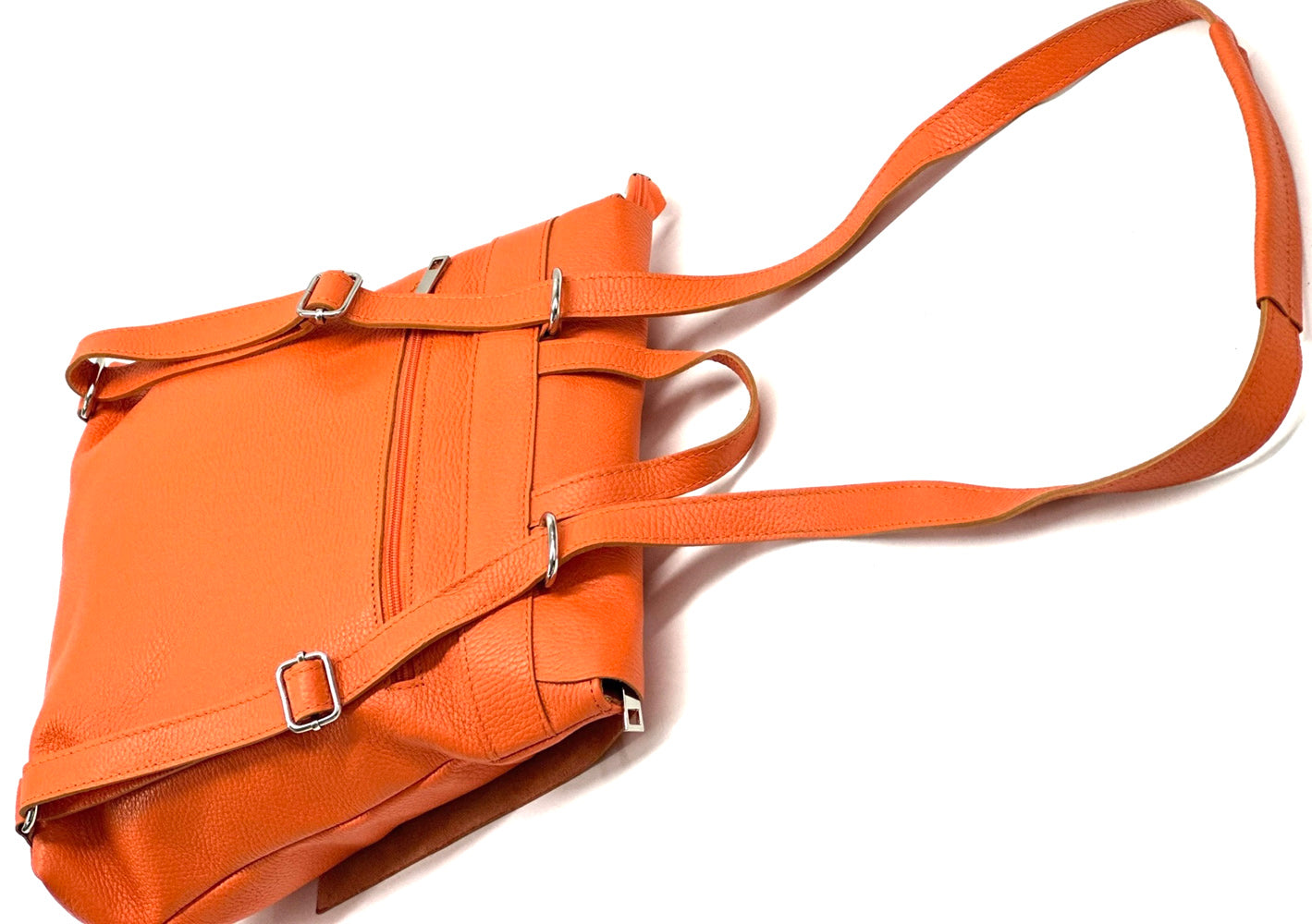 Bethany Italian Leather Backpack - Made In Italy