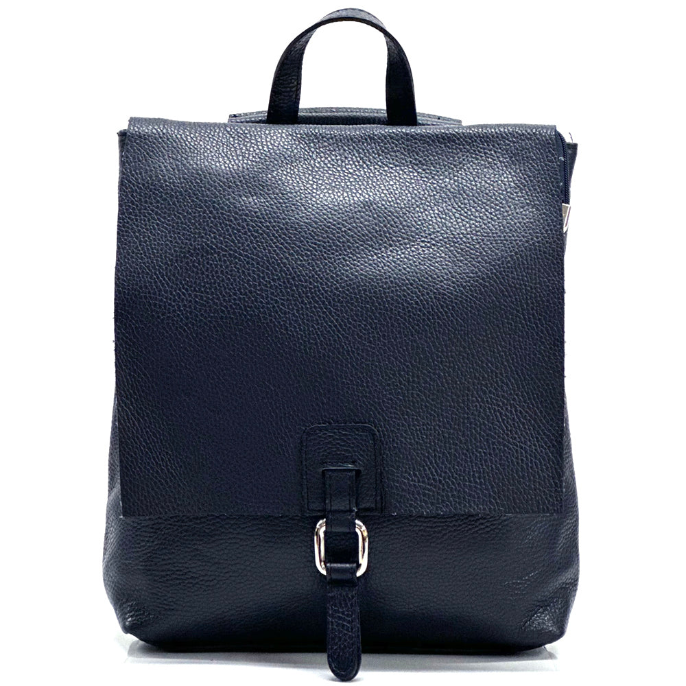 Bethany Italian Leather Backpack - Made In Italy