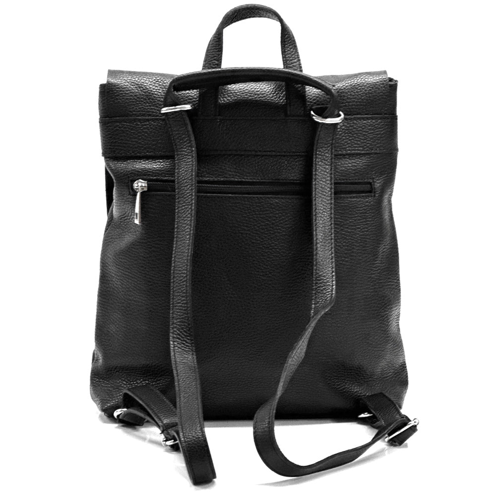 Bethany Italian Leather Backpack - Made In Italy