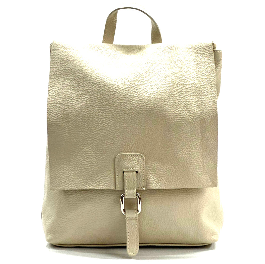 Bethany Italian Leather Backpack - Made In Italy