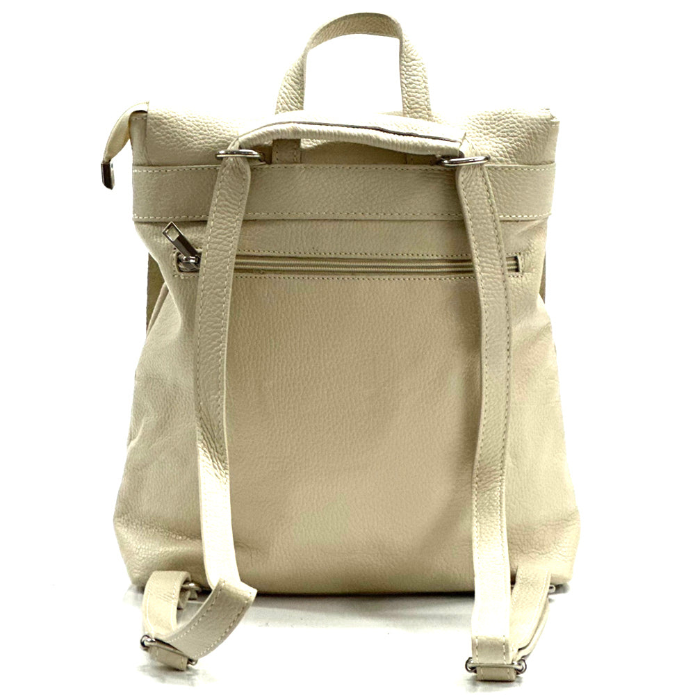 Bethany Italian Leather Backpack - Made In Italy