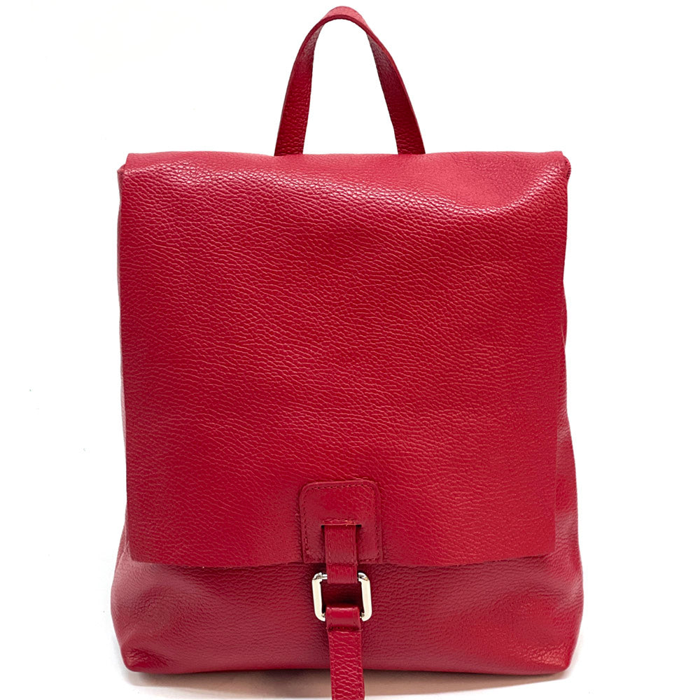 Bethany Italian Leather Backpack - Made In Italy
