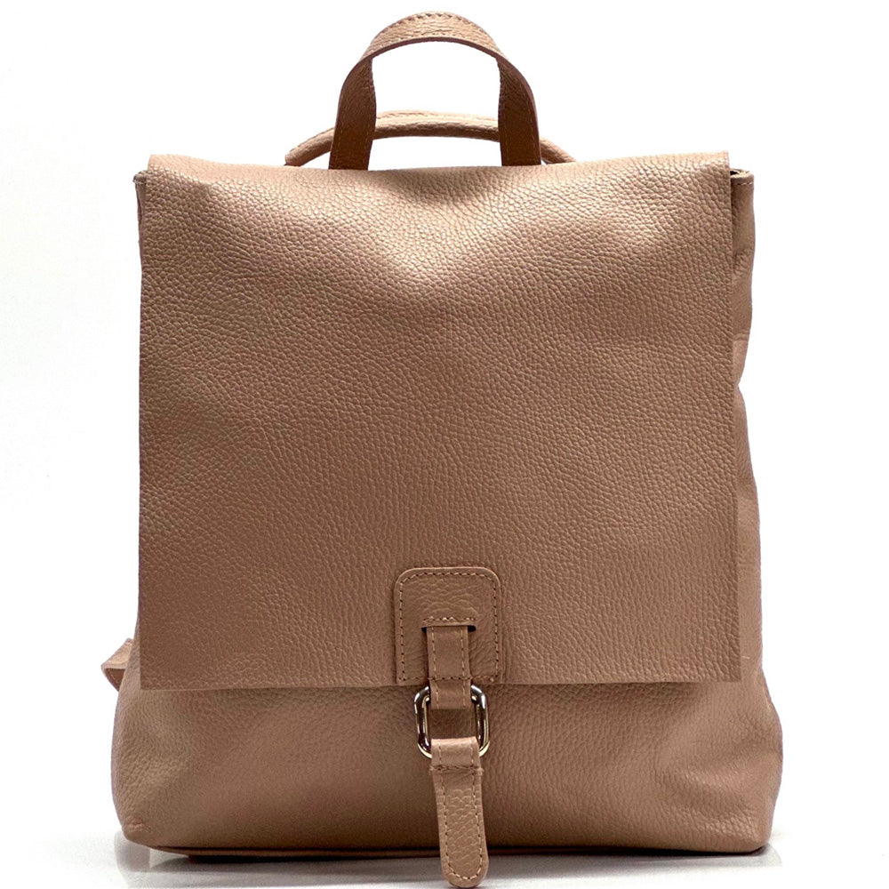 Bethany Italian Leather Backpack - Made In Italy