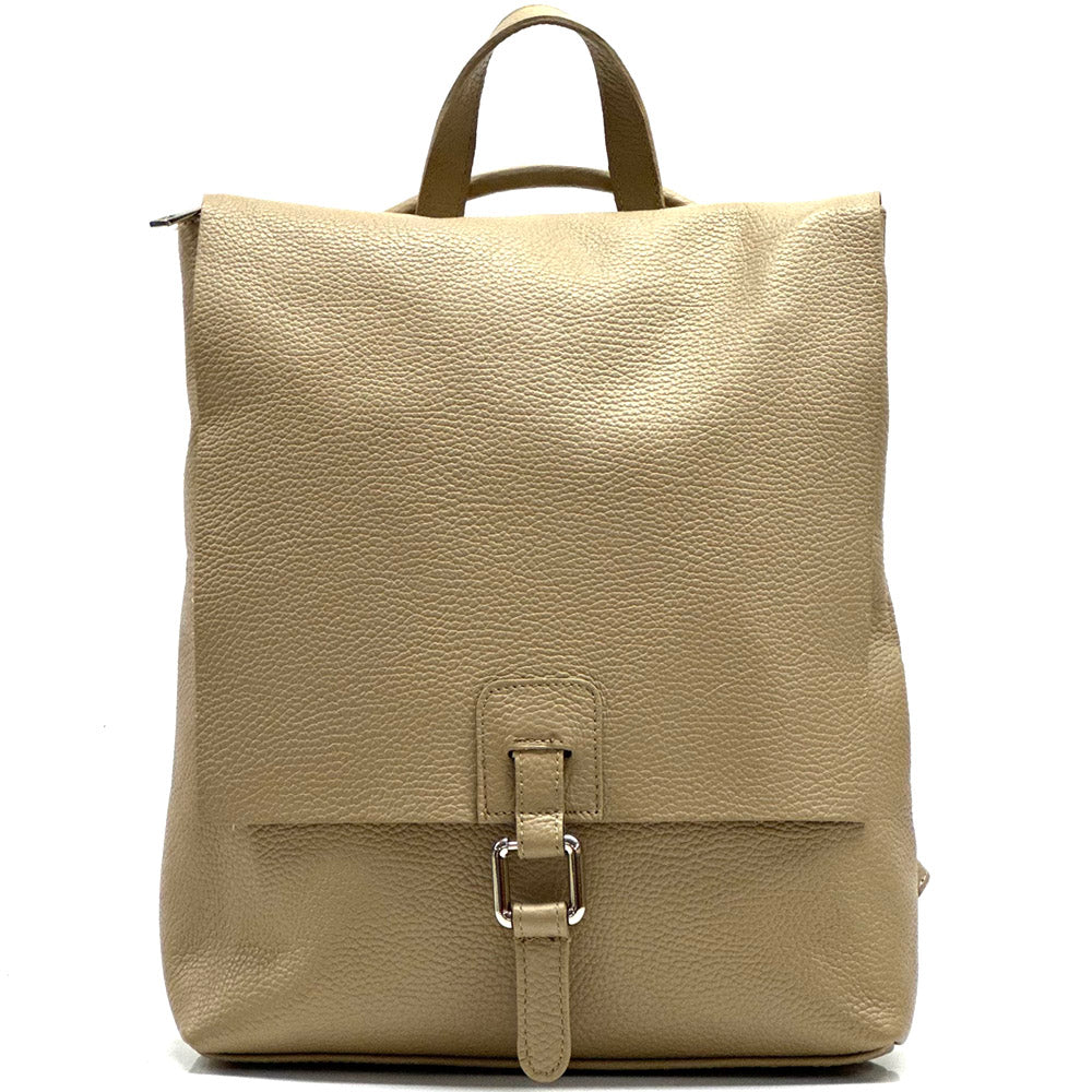 Bethany Italian Leather Backpack - Made In Italy