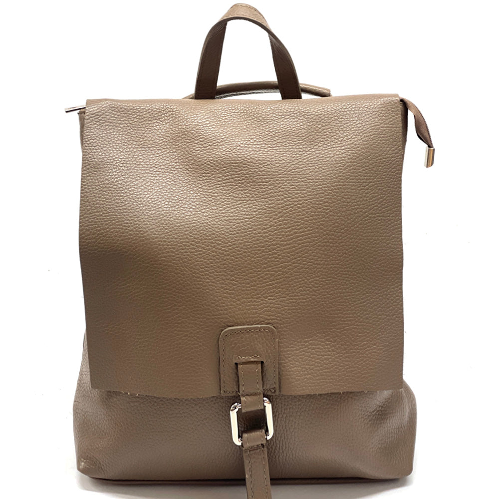 Bethany Italian Leather Backpack - Made In Italy