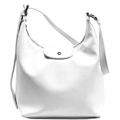 Berri Leather Shoulder Bag - Made In Italy