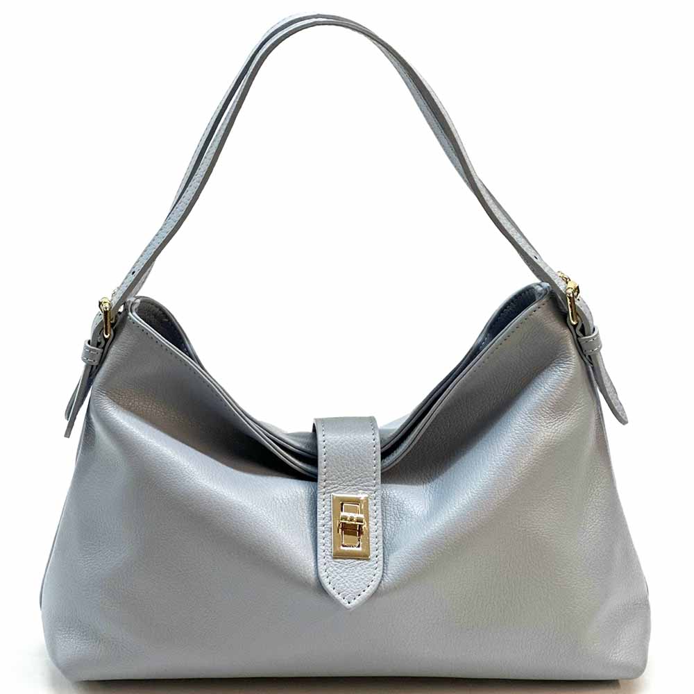 Carmina Leather Shoulder Bag - Made In Italy