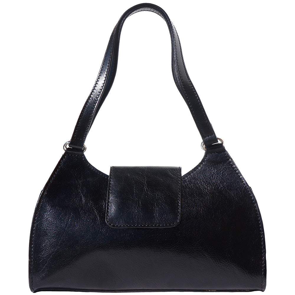 Floriana Leather Handbag - Made In Italy