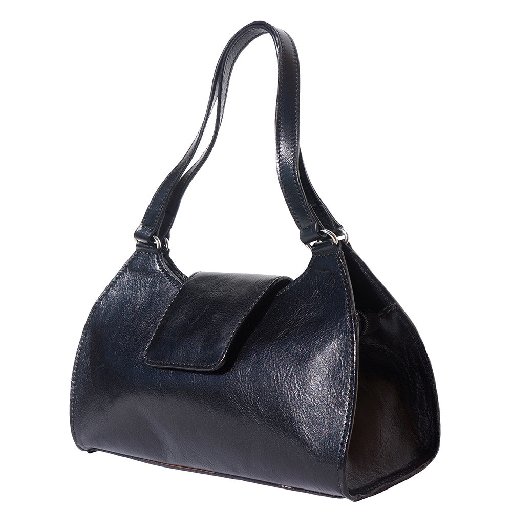 Floriana Leather Handbag - Made In Italy
