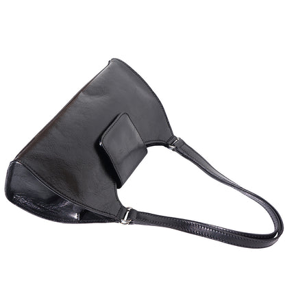 Floriana Leather Handbag - Made In Italy