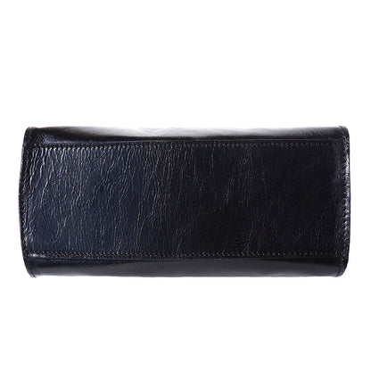 Floriana Leather Handbag - Made In Italy