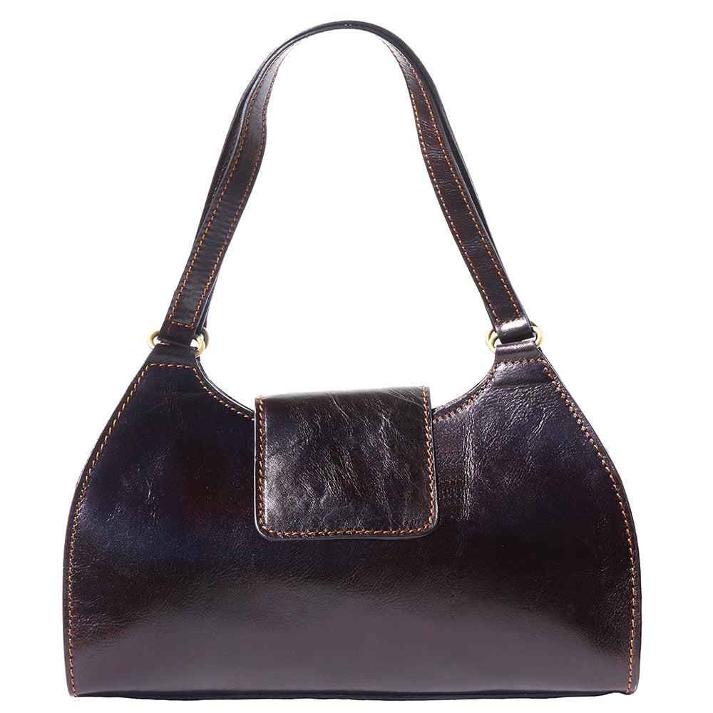 Floriana Leather Handbag - Made In Italy