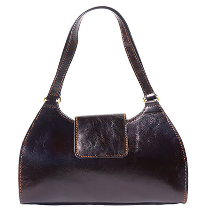 Floriana Leather Handbag - Made In Italy