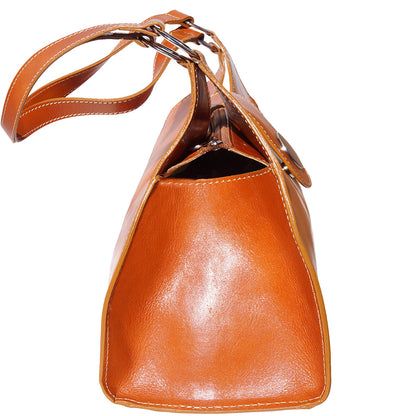 Florina GM Leather Handbag - Made In Italy