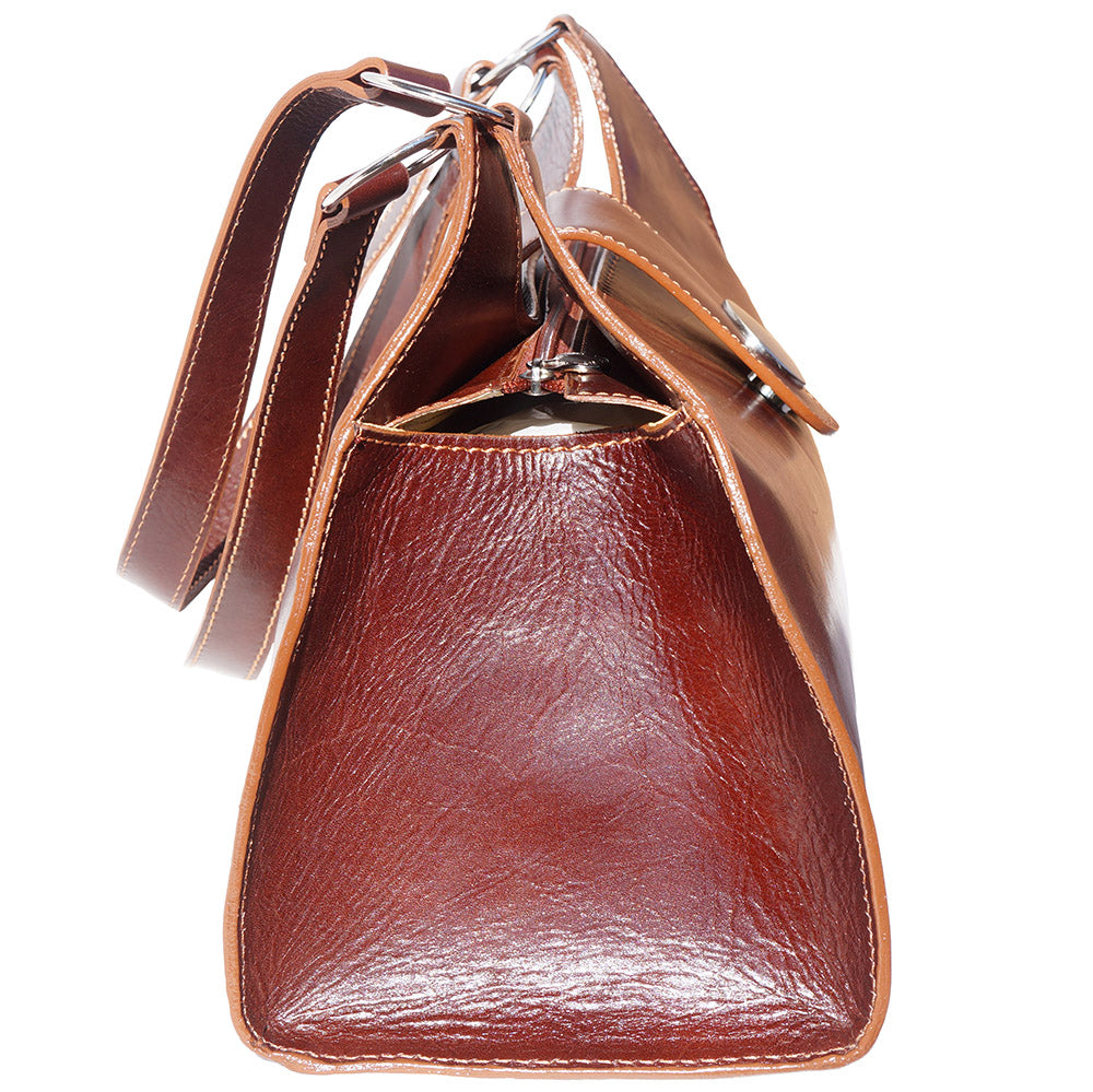 Florina GM Leather Handbag - Made In Italy