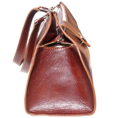 Florina GM Leather Handbag - Made In Italy