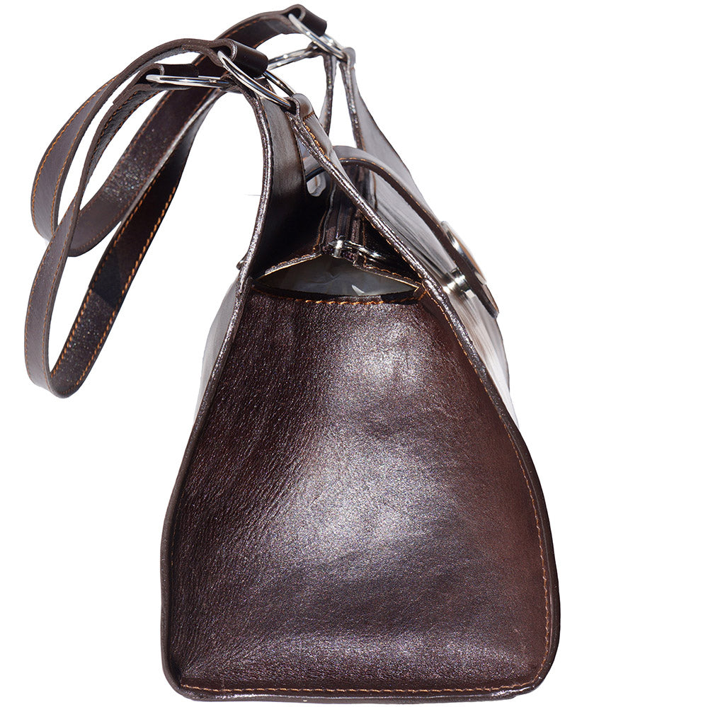 Florina GM Leather Handbag - Made In Italy