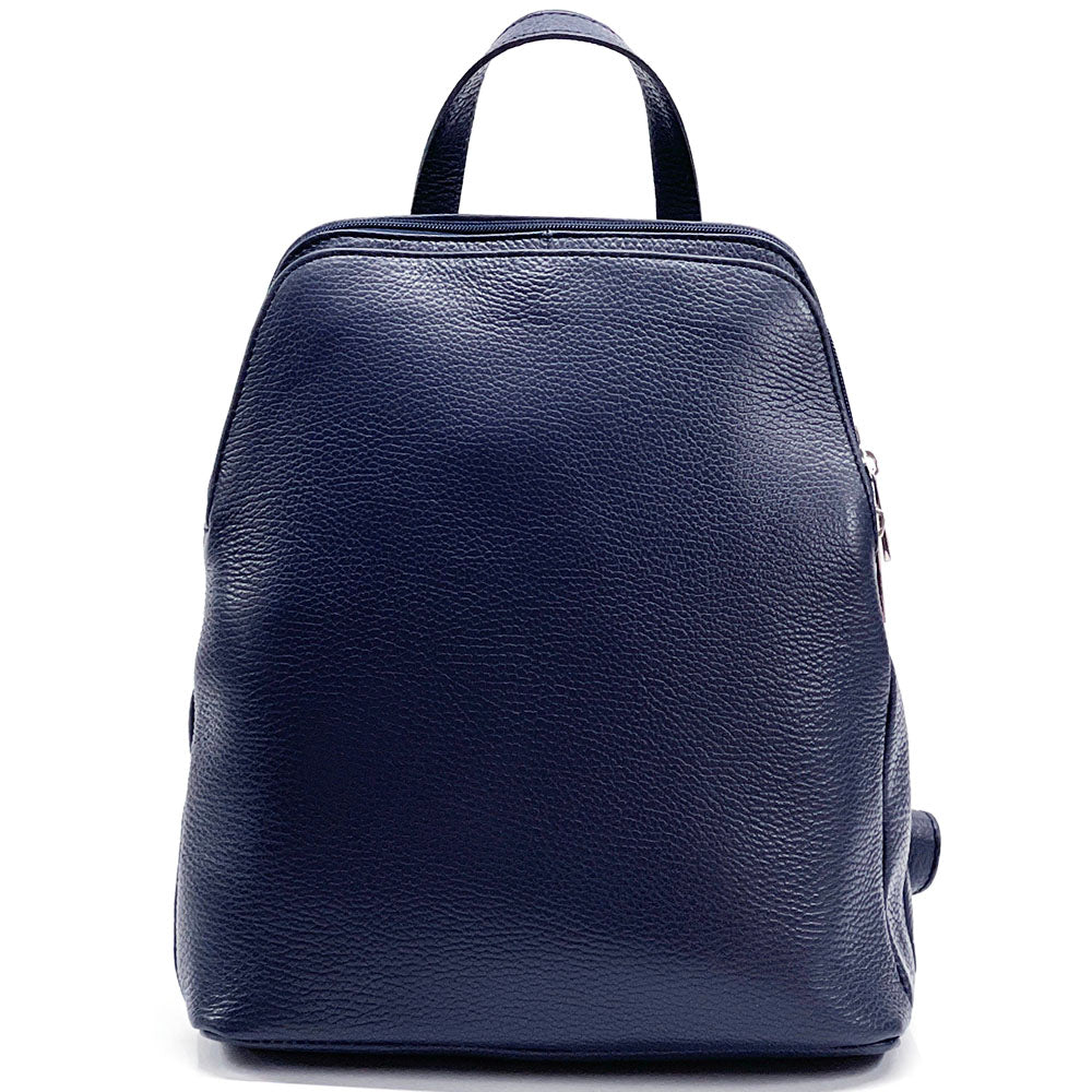 Rosa Cow Leather Backpack - Made In Italy