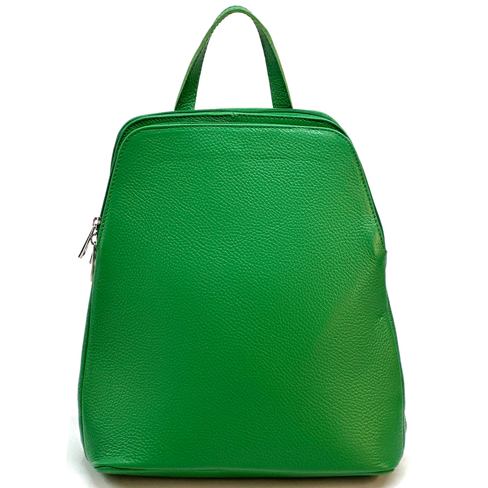 Rosa Cow Leather Backpack - Made In Italy