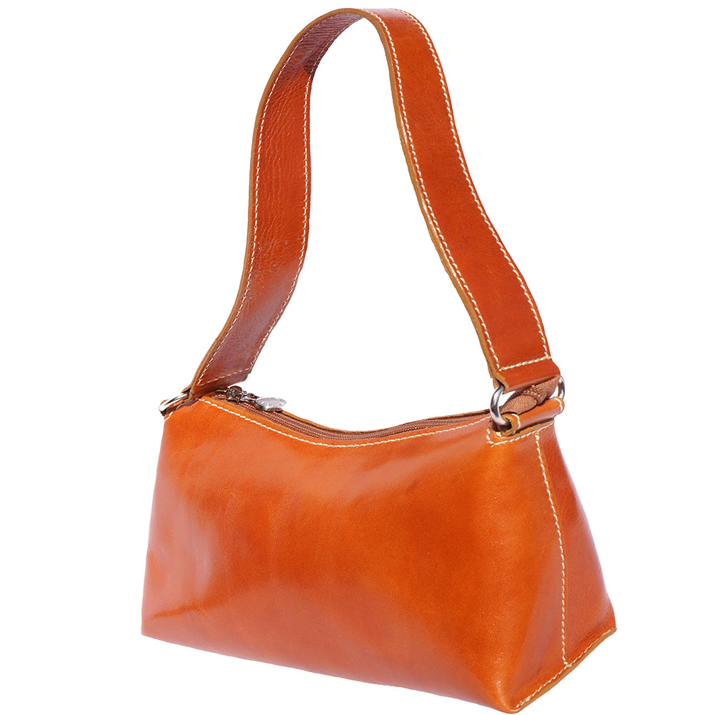 Priscilla Leather Handbag - Made In Italy