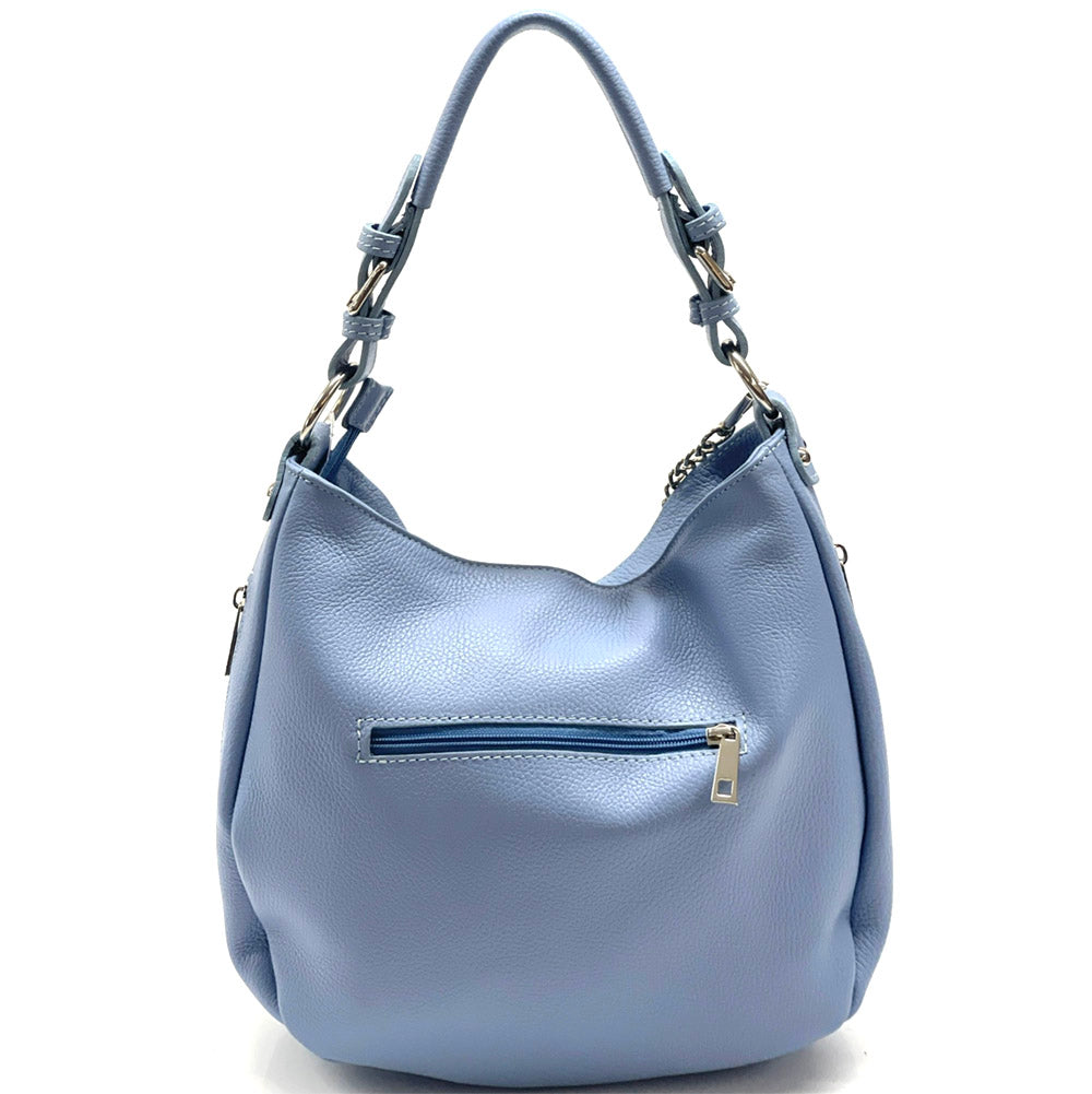 Victoire shoulder bag in calf-skin leather