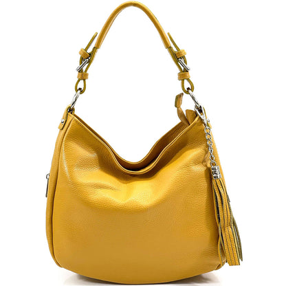 Victoire shoulder bag in calf-skin leather