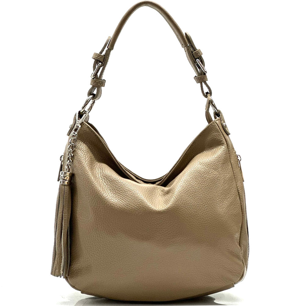 Victoire shoulder bag in calf-skin leather