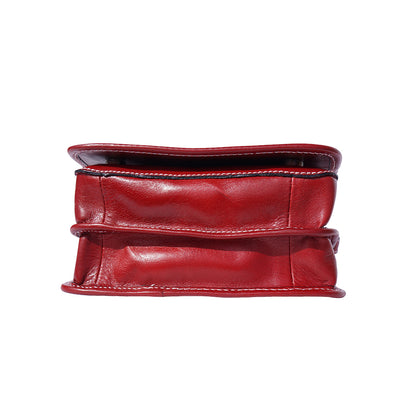 Mirko leather Messenger bag - Made In Italy