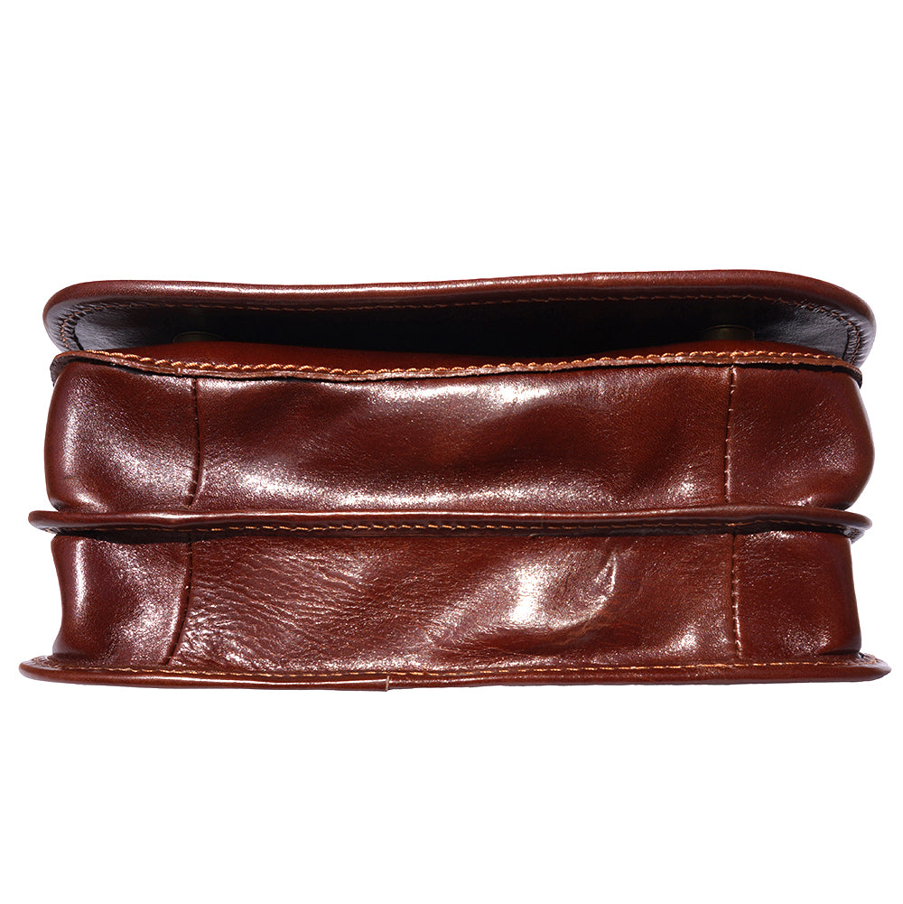 Mirko MM leather Messenger bag - Made In Italy