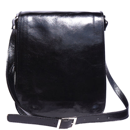 Mirko MM leather Messenger bag - Made In Italy
