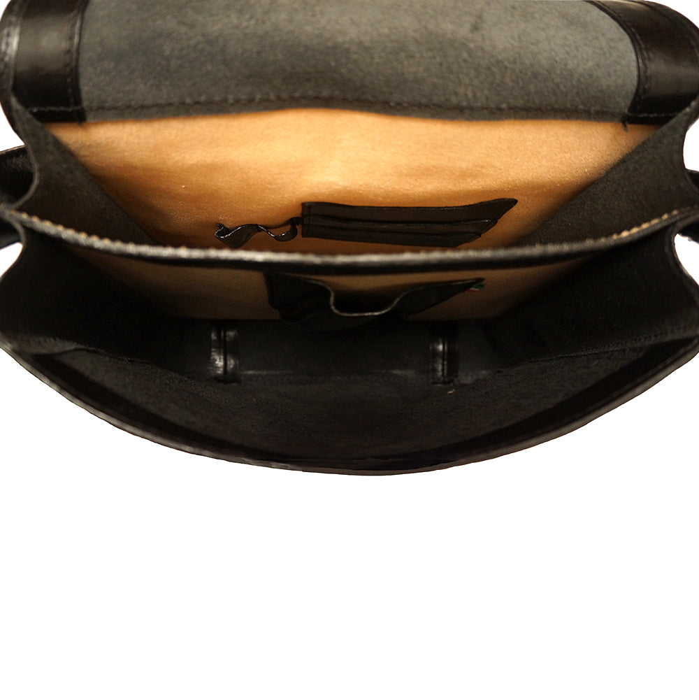 Mirko MM leather Messenger bag - Made In Italy