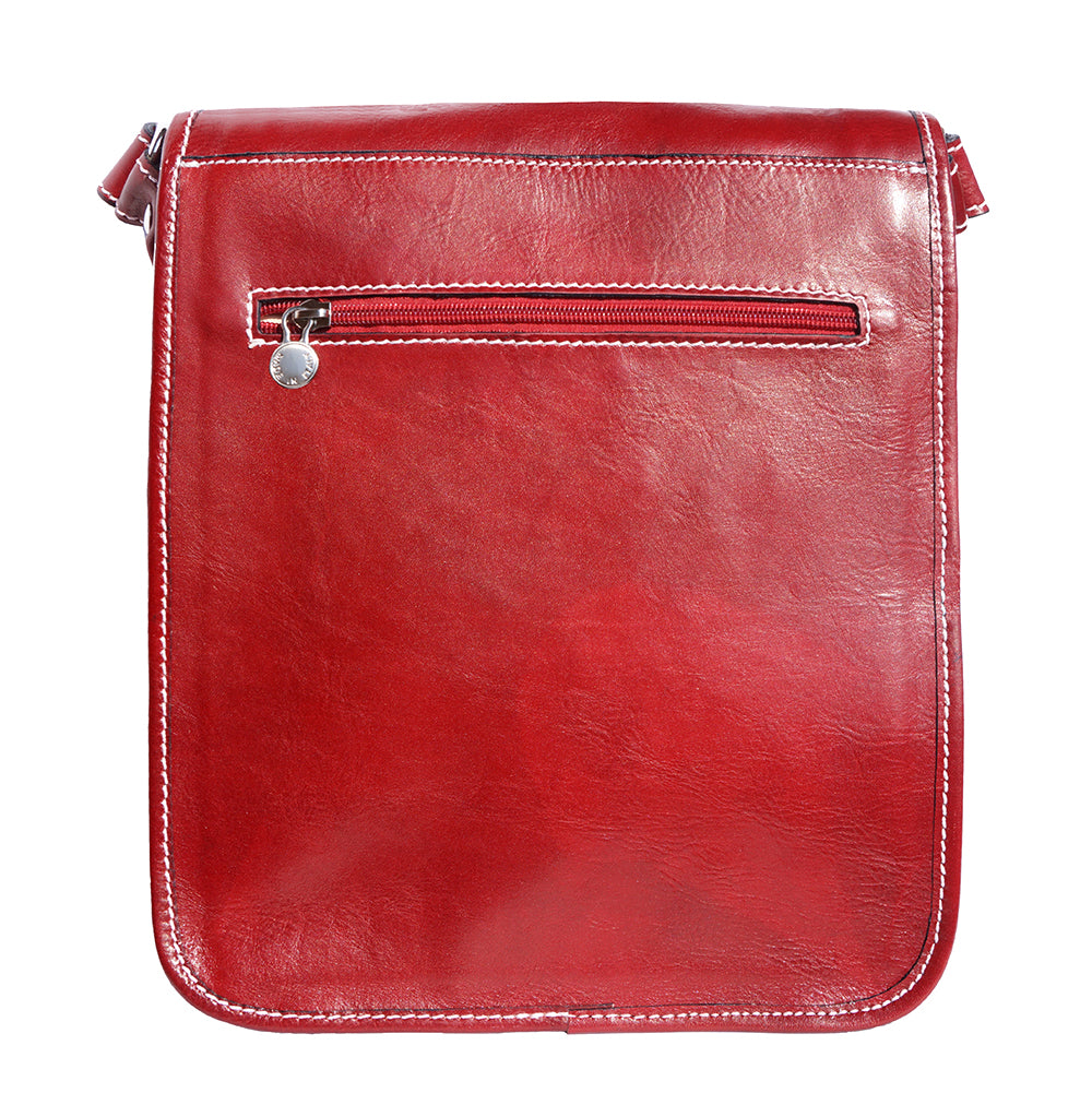 Mirko MM leather Messenger bag - Made In Italy