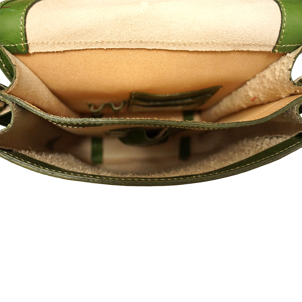 Mirko MM leather Messenger bag - Made In Italy