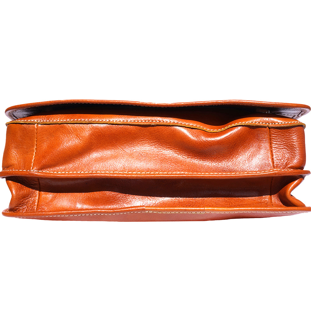 Mirko GM Leather Messenger Bag - Made In Italy