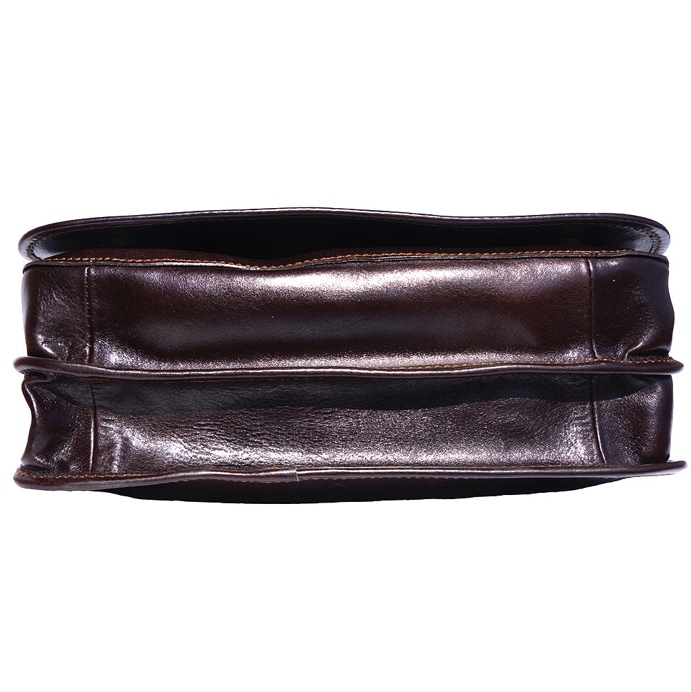 Mirko GM Leather Messenger Bag - Made In Italy
