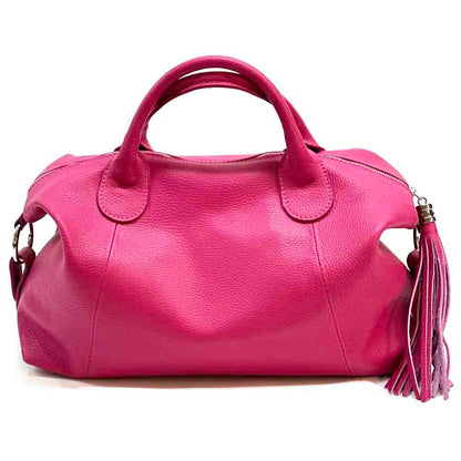Serenity cow leather Handbag Made In Italy